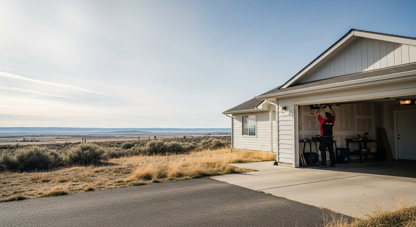 Garage door repair and installation technician serving Burbank, WA - Badger Garage Door Service