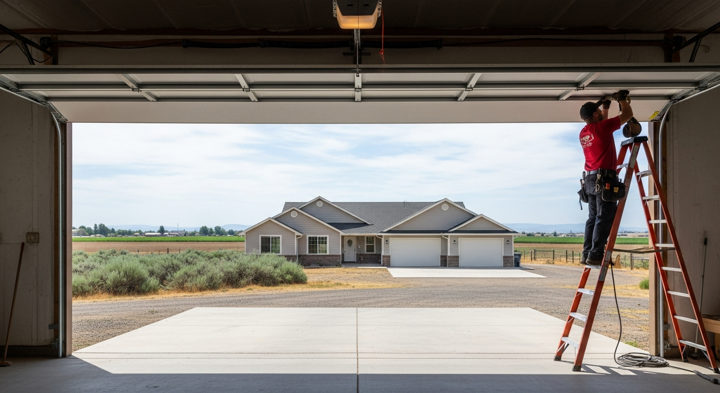 Garage door repair and installation technician serving Finley, WA - Badger Garage Door Service