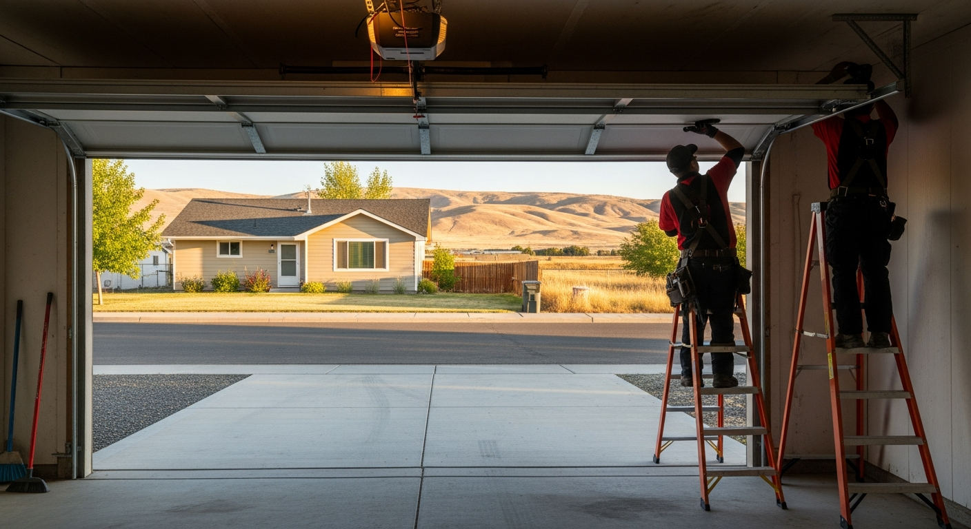 Garage door repair and installation technician serving Prosser, WA - Badger Garage Door Service